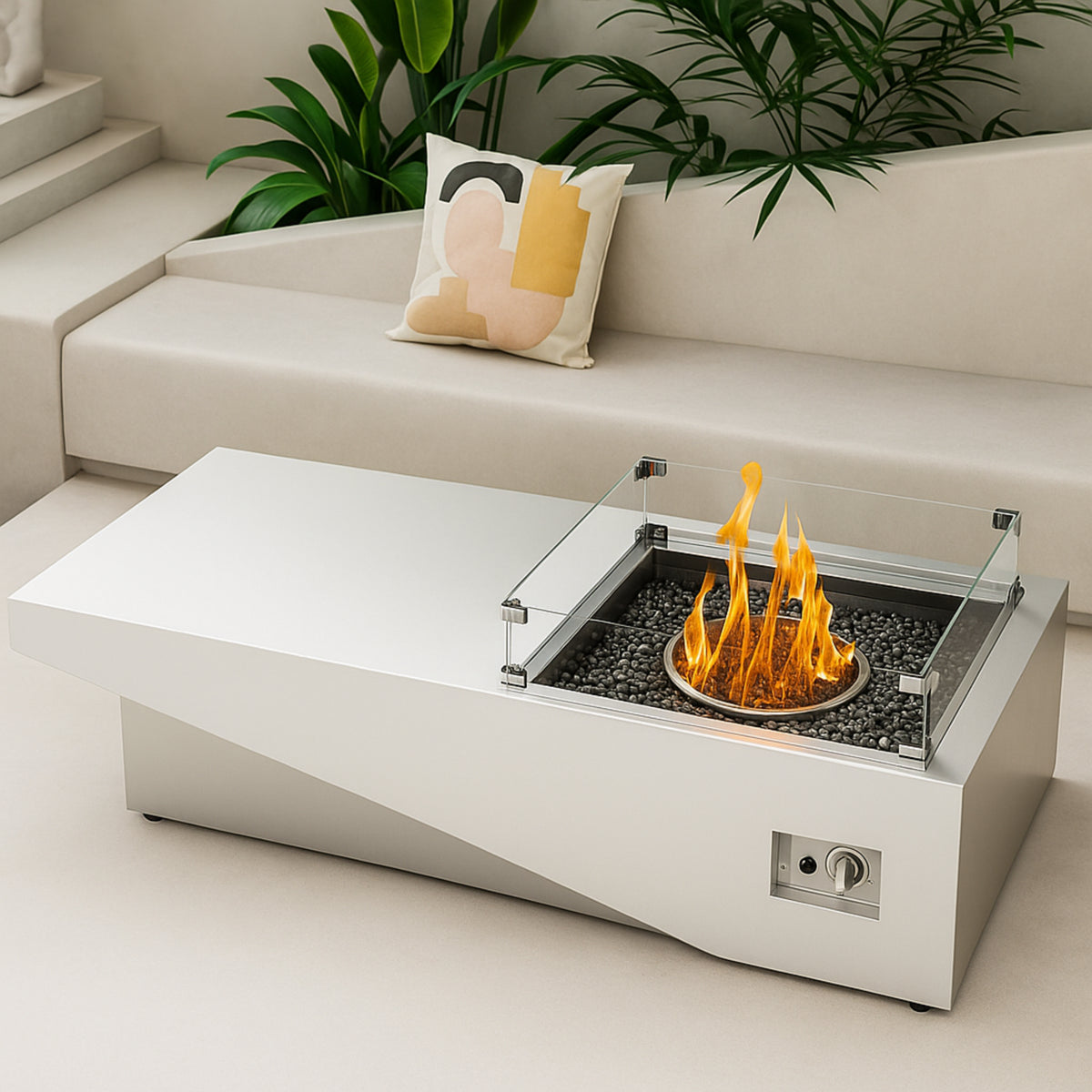 Ignis Atelier Linear Fire Table — product view 3