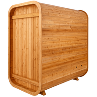 Traditional Dry Heat Sauna Built for Home Wellness, 6kW Electric Stove, Canadian Cedar, 2-Person Capacity — product view 4